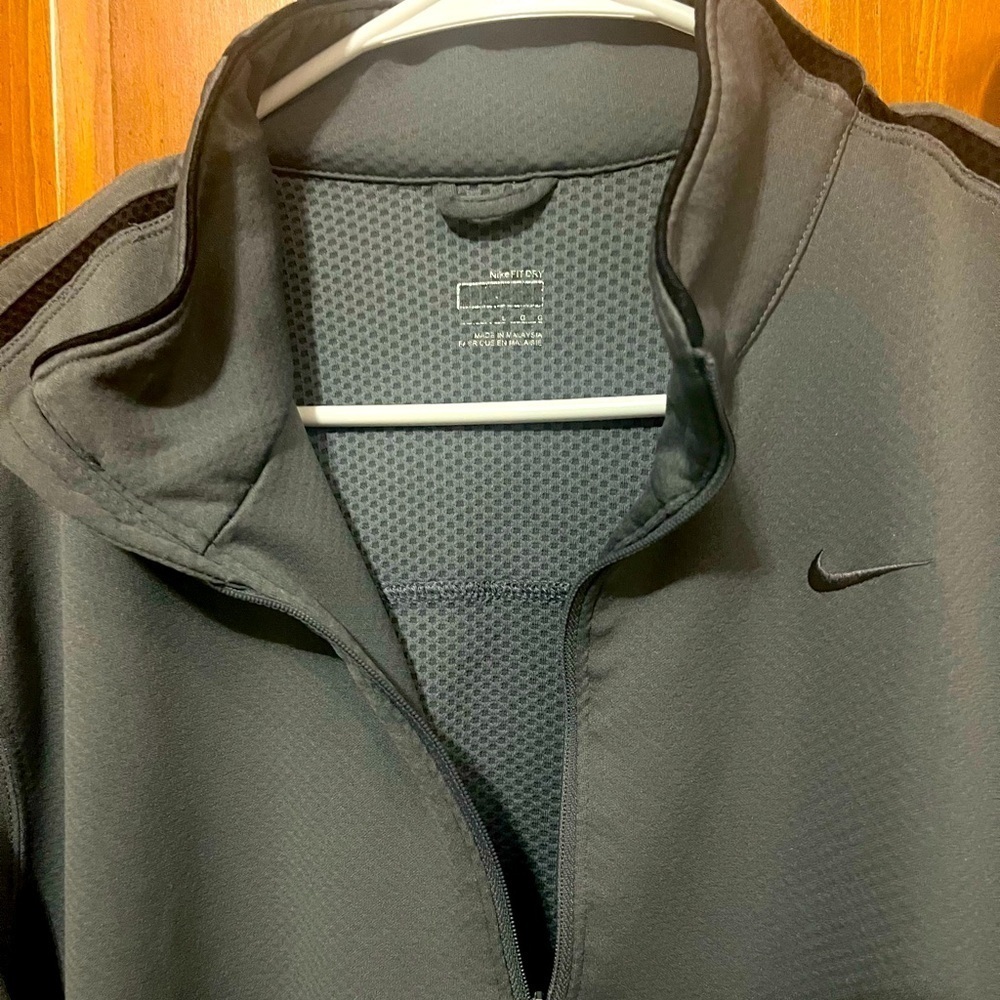 Nike Men's Quarter-Zip Jacket - Large